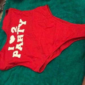 One piece bathing suit